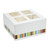 Colpac Recyclable Four-Hole Cupcake Boxes 150mm (Pack of 4)
