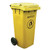 Wheelie Bin Yellow 120Ltr