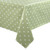 PVC Green Polka Dot Table Cloth 35in