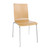 GR342 - Bolero Square Back Sidechair (Natural Finish) (Pack 4)