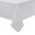 Mitre Luxury Luxor Tablecloth Ivy Leaf White 2300 x 2300mm