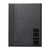 Securit Contemporary Menu Cover Black A5