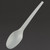 Vegware Lightweight Compostable CPLA Spoons White (Pack of 50)