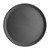 Olympia Kristallon Fibreglass Round Non-Slip Tray Black 356mm
