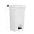 Rubbermaid Step On Pedal Bin White 87Ltr