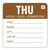 Vogue Removable Day of the Week Label Thursday (Pack of 500)