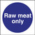 Vogue Raw Meat Only Sign