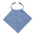 Napkin Style Dignified Adult Clothing Protector - Blue - 45x45cm