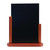 Securit Half Frame Table Top Blackboard 320 x 270mm Mahogany