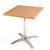 Bolero Square Beech Tabletop and Base