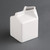 Olympia Whiteware Porcelain Milk Jug Carton 155ml (Pack of 6)