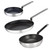 Vogue Cook Like A Pro 3-Piece Non-Stick Frying Pan and Saute Pan Set