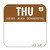 Dissolvable Food Rotation Labels Thursday (Pack of 1000)