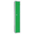 Elite Single Door Coin Return Locker with Sloping Top Green