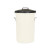 Heavy Duty Coloured Dustbin 85 Litre White 311967