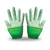 Gammex® PI Plus Glove–In–Glove™ System White & Green