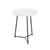 Jemini Trinity Mid Table 800x800x735mm White/Black