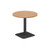 Jemini Origin 800mm Mid Table Nova Oak/Black Jemini Origin 800mm Mid Table Nova Oak/Black