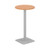Jemini Origin 600mm High Table Beech/Silver Jemini Origin 600mm High Table Beech/Silver