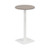 Jemini Origin 600mm High Table Grey Oak/White Jemini Origin 600mm High Table Grey Oak/White