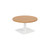 Jemini Origin 800mm Low Table Nova Oak/White Jemini Origin 800mm Low Table Nova Oak/White