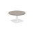 Jemini Origin 800mm Low Table Grey Oak/White Jemini Origin 800mm Low Table Grey Oak/White