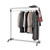 Alba Garment Coat Rack with Brakes Metal 1530x540x1715mm
