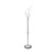 Alba Festival High Capacity Coat Stand with Umbrella Holder 350x350x1870mm Silver/White