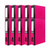 Pukka Brights Box File Foolscap Pink (10 Pack) BR-7780