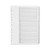 Q-Connect 1-25 Index Multi-Punched Reinforced Board Clear Tab A4 White