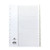 Concord 1-31 Index Polypropylene A4 White 64501