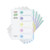 Snopake Reborn Ring Binder 5-Part Index Dividers A4 (Pack of 5) 15927