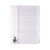 Q-Connect 20-Part A-Z Index Multi-Punched Reinforced Board Clear Tab A4 White