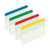 Post-it Index Flat Filing Tabs Assorted (24 Pack) 686-F1