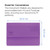 Exacompta Forever Document Wallet Manilla Foolscap Bright Purple (Pack of 25) 211/5005