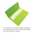 Exacompta Forever Document Wallet Manilla Foolscap Bright Green (Pack of 25) 211/5004