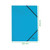 Leitz Recycle Card Folder Elastic Bands A4 Blue (Pack of 10) 39080035 Leitz Recycle Card Folder Elastic Bands A4 Blue (Pack of 10) 39080035