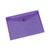 Q-Connect Polypropylene Document Folder A4 Purple (Pack of 12)