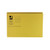 Q-Connect Square Cut Folder Mediumweight 250gsm Foolscap Yellow (Pack of 100)