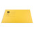 Q-Connect Square Cut Folder Lightweight 180gsm Foolscap Yellow (Pack of 100)