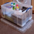 Really Useful 48L Plastic Storage Box W600xD400xH310mm Clear 48C