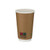 Go-Pak Double Wall Coffee Cup 16oz PLA Lined 20x25 Kraft (Pack of 500) B04014EU