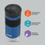 Contigo Byron 2.0 Snapseal Travel Mug 16oz/470ml Blue Corn 2174606