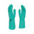 Polyco NitriTech III Flock Lined 33cm Nitrile Rubber Glove Green Size 10 92/10
