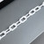 Plastic 8mm White Chain 360077