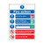 Safety Sign Fire Action Symbols A4 PVC FR09950R Safety Sign Fire Action Symbols A4 PVC FR09950R