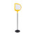 Bi-Office Yellow Arrow Floor Sign Magnetic Drywipe Surface SIG01010909