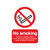 Safety Sign This is a No Smoking Vehicle 100x75mm Self-Adhesive PH05104S Safety Sign This is a No Smoking Vehicle 100x75mm Self-Adhesive PH05104S