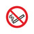 Safety Sign No Smoking Symbol Self-Adhesive 50x50mm PH04739S Safety Sign No Smoking Symbol Self-Adhesive 50x50mm PH04739S