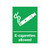 Signs and Labels E-Cigarettes Allowed Sign Self Adhesive 297x210mm EL002A4SAV